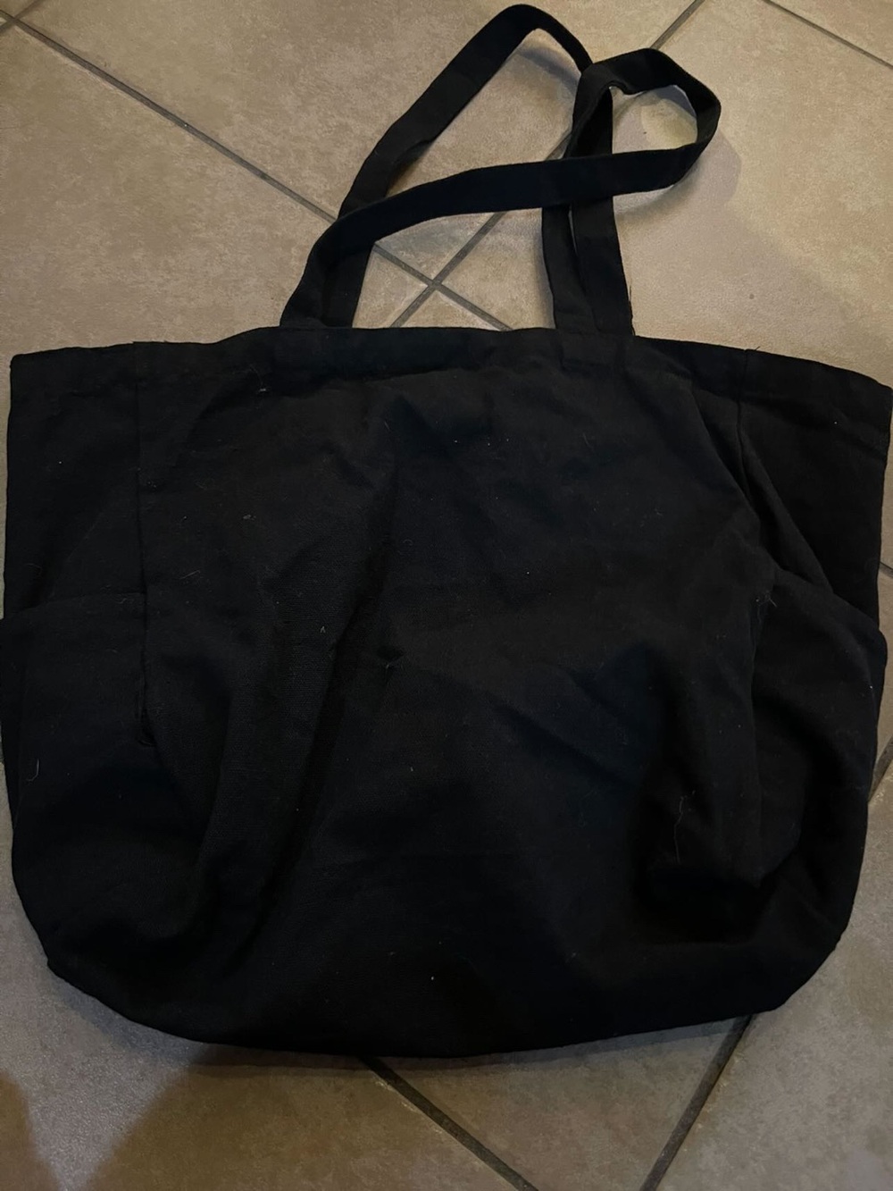 MAC Black Logo Tote Bag - Picture 2 of 2